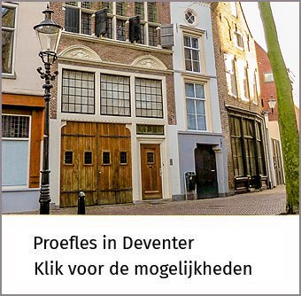 oud straatje in het centrum van Deventer