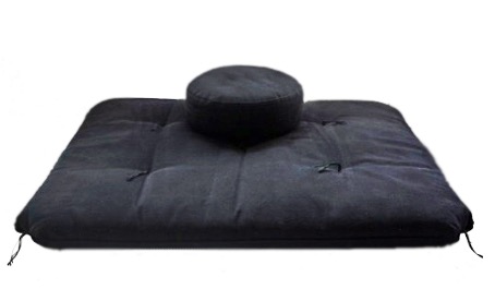 Kit de acessórios de Yoga e Meditação - Zafu - Almofada para Yoga e